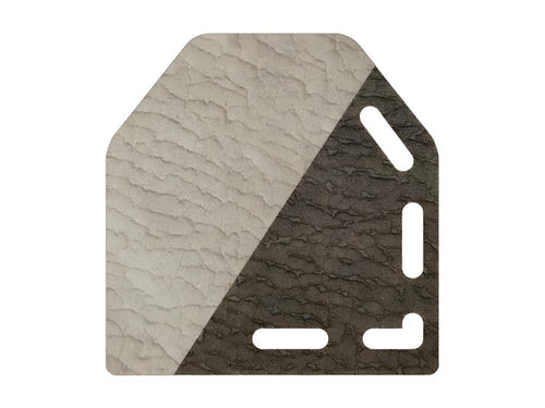 Homzora 2-seater fixed sofa/Taupe brown - Homzora