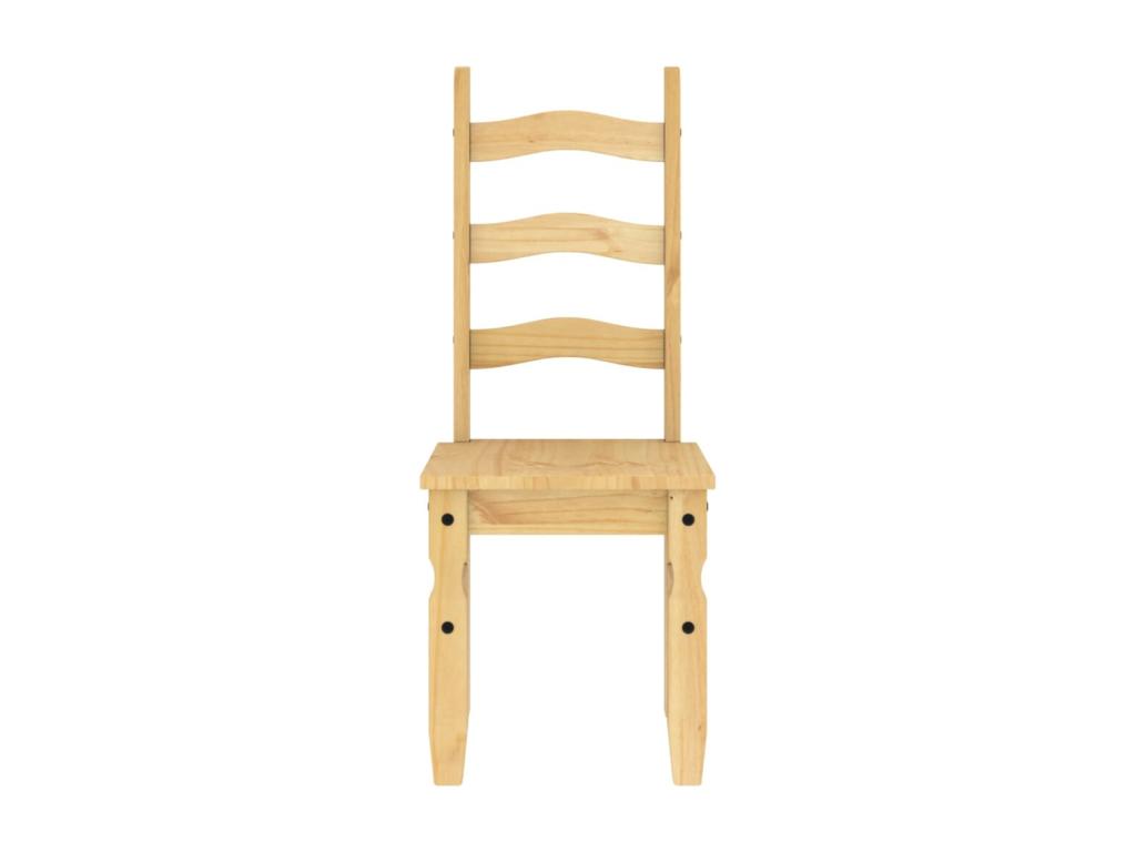 Homzora dining chairs, set of 2, 42x47x107cm, solid pine wood
