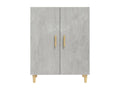 Concrete Grey Buffet 70x34x90 cm Engineered Wood
