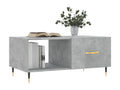 Concrete grey coffee table 90x50x40 cm engineered wood