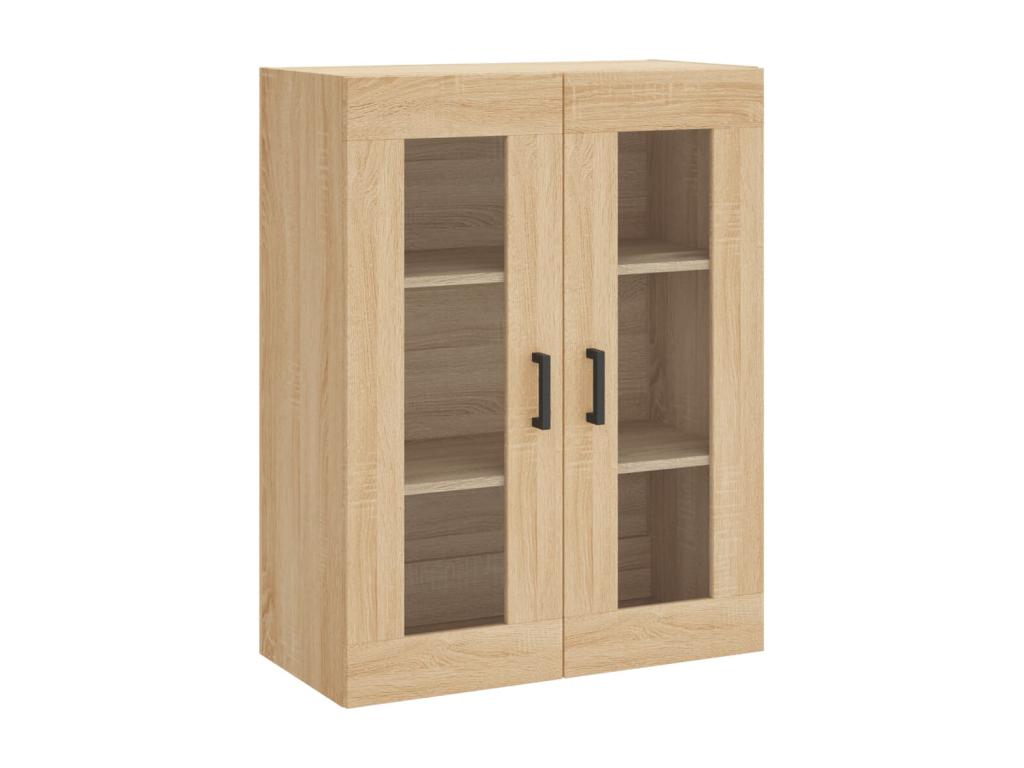 Meubiana Oak Highboard 69.5x34x180 cm Engineered Wood