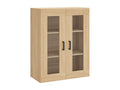Meubiana Oak Highboard 69.5x34x180 cm Engineered Wood