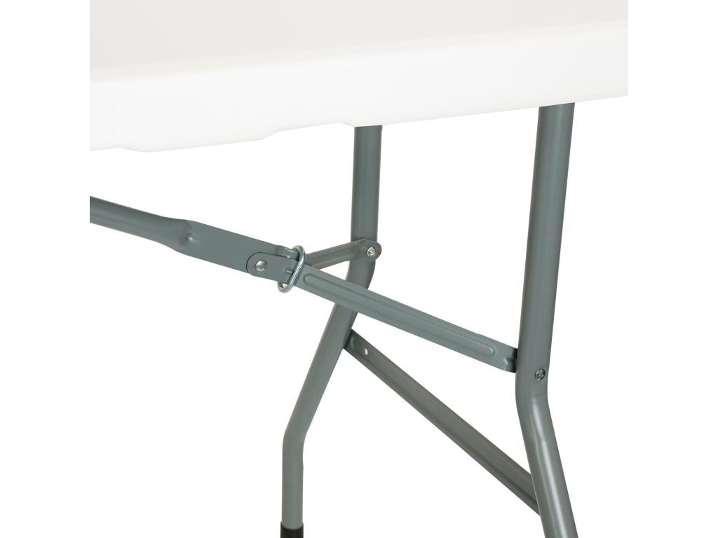 Folding Table 150cm Rectangular White Catering Table O91