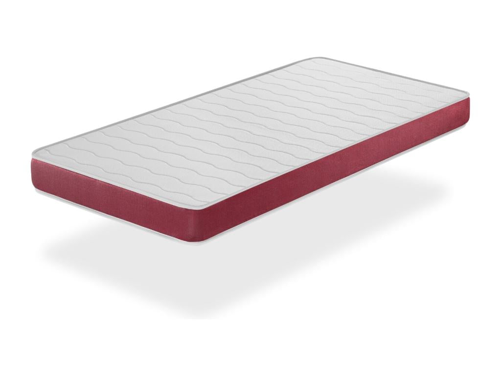 VELVET breathable foam mattress 70x160 cm, 14 cm thick, ergonomic and adaptable