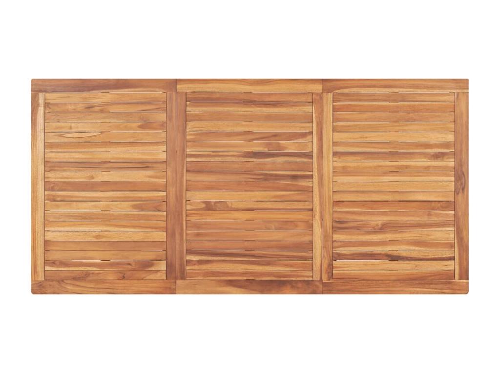 Garden dining table 180x90x77 cm Solid teak wood