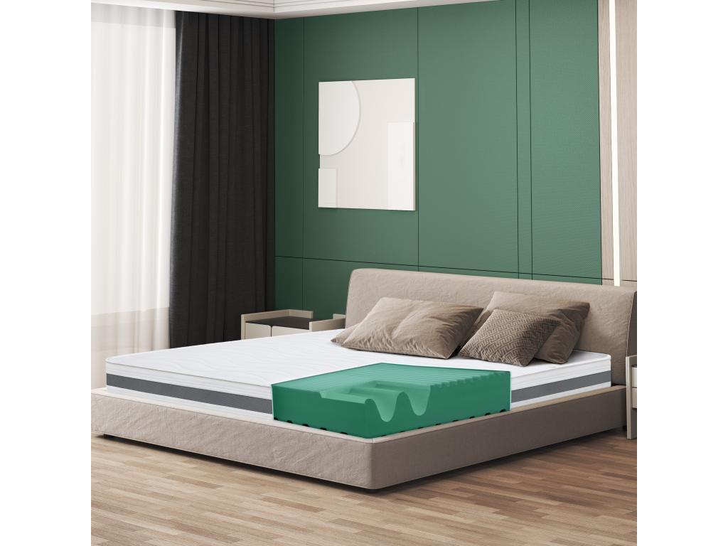 Single mattress 75x140 with orthopedic memory foam - Height 16 cm - Made in Italy