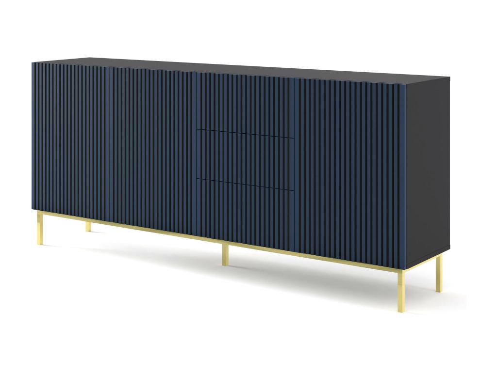 Homzora F SB200 3D3D Sideboard 200x42x87 Black