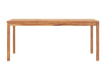 Garden dining table 180x90x77 cm Solid teak wood