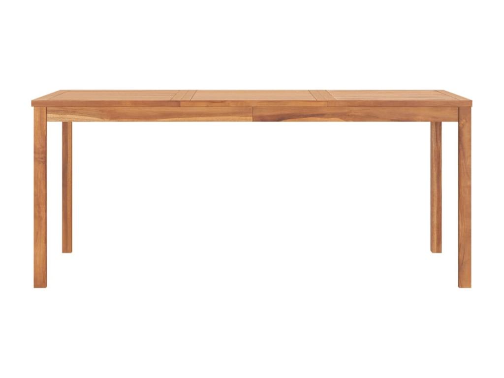 Garden dining table 180x90x77 cm Solid teak wood