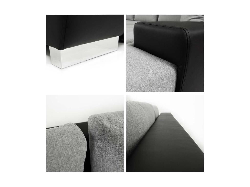 Homzora 147 Corner Sofa, Green, with Sleeping Function and Bedding Box, 302x213x80cm