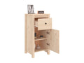 Sideboard 40x35x80 cm Solid pine wood