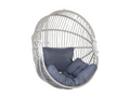 Hanging chair with stand, Doucezen White