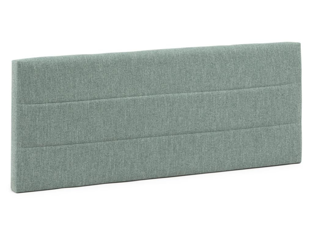 Homzora upholstered headboard 150x60 cm, Green, 8 cm thick