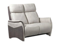 Homzora 2-seater fixed sofa/Taupe brown - Homzora
