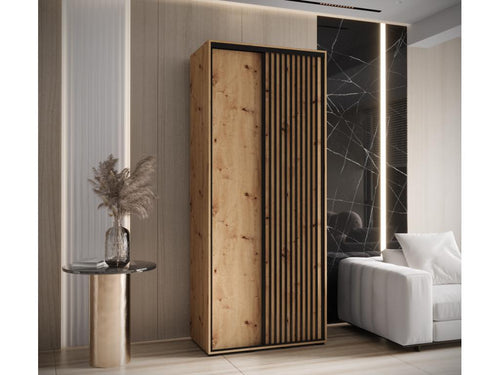 Homzora 1 Sliding Door Wardrobe 205.2/120/45 2 Doors Homzora