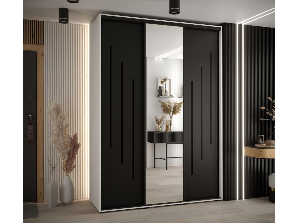 Homzora 9 Sliding Door Wardrobe 235.2/170/60 3 Doors
