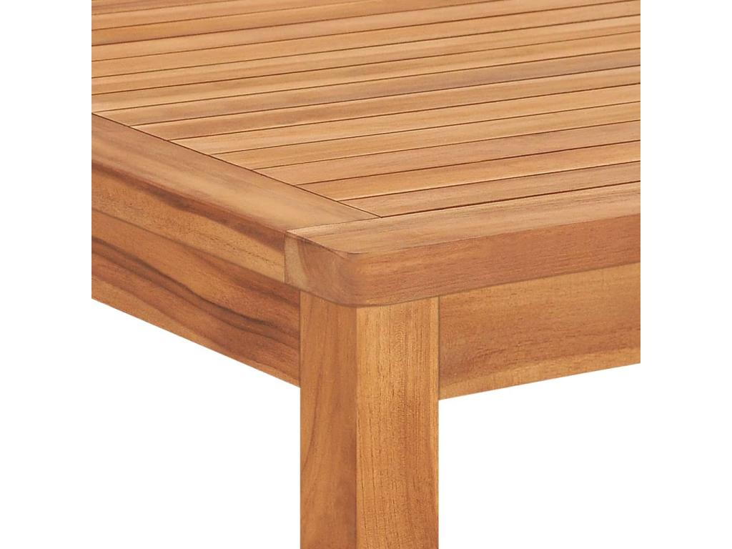 Garden dining table 180x90x77 cm Solid teak wood