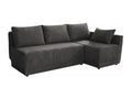 Doucezen 149 Grey Corner Sofa with Sleeping Function and Bed Box (210x135x85cm)