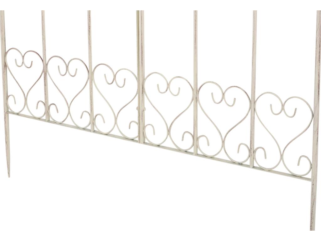 Latticework - Metal - Antique Cream - Flieder