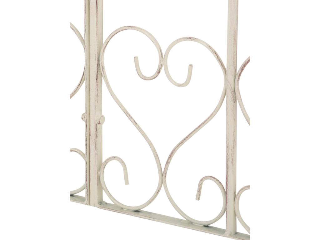 Latticework - Metal - Antique Cream - Flieder